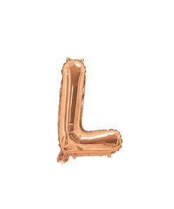 14" Alphabet Foil Balloon - Letter L (5 colours) - Everything Party