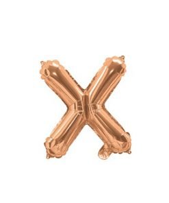 14" Alphabet Foil Balloon - Letter X (5 colours) - Everything Party