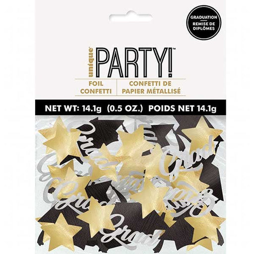 14g Graduation Jumbo Foil Confetti Stars/Caps - Everything Party