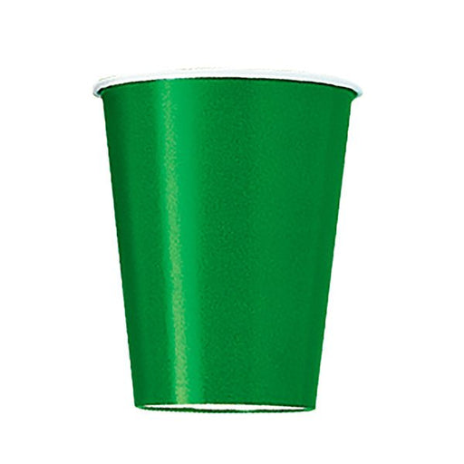 14pk Emerald Green Paper Cups - Everything Party
