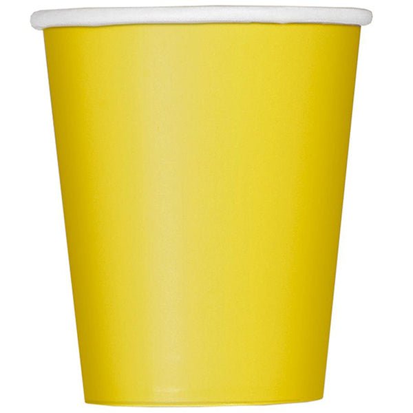 14pk Sunflower Yellow Paper Cups - Everything Party