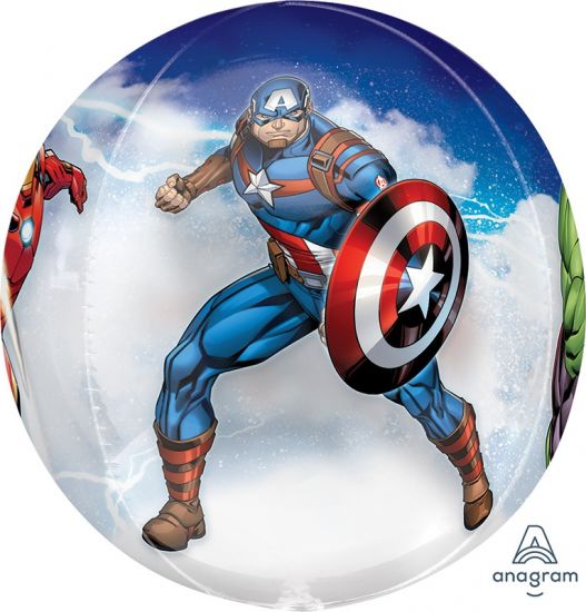16" Anagram Licensed Orbz The Avengers Animated Balloon - Everything Party
