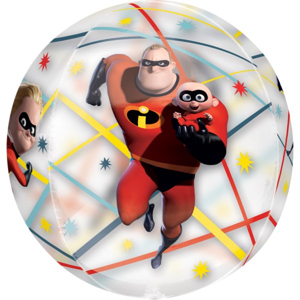 16" Licensed Orbz Disney Incredibles 2 Round Balloon - Everything Party
