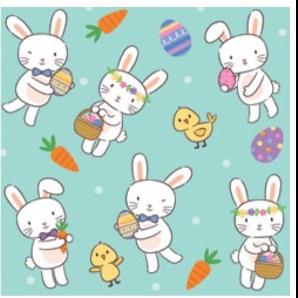 16pk Easter Bunny Napkins - Everything Party