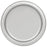 16pk Silver Paper Plates - 23cm - Everything Party