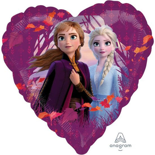 17" Licensed Disney Frozen 2 Heart Shape Foil Balloon - Everything Party