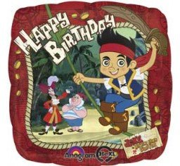 17" Licensed Jake Never Land Pirates Birthday Balloon - Everything Party