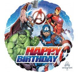 17" Licensed Marvel Avengers Birthday Foil Balloon - Everything Party