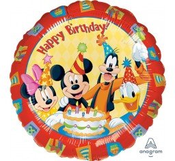 17" Licensed Mickey Mouse Birthday Balloon - Everything Party