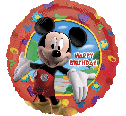 17" Licensed Mickey Mouse Birthday Foil Balloon - Everything Party