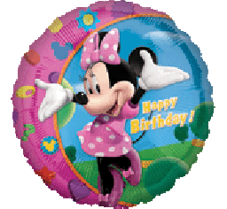 17" Licensed Minnie Mouse Birthday Foil Balloon - Everything Party