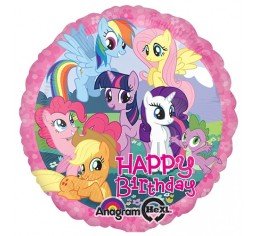 17" Licensed My Little Pony Birthday Foil Balloon - Everything Party