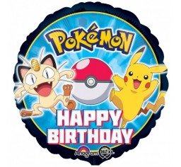 17" Licensed Pokemon Birthday Foil Balloon - Everything Party