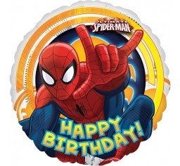 17" Licensed Spiderman Birthday Foil Balloon - Everything Party