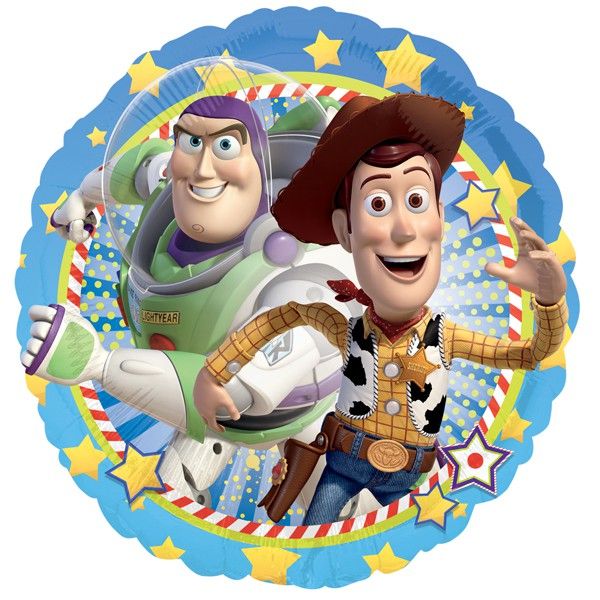 17" Licensed Toy Story Woody and Buzz Foil Balloon - Everything Party