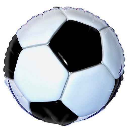 18" 3D Soccer Ball Foil Balloon - Everything Party