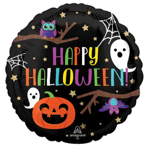 18" Anagram Happy Halloween Foil Balloon - Everything Party