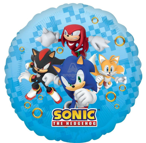 18" Anagram Licensed Foil 45cm Sonic The Hedgehog 2 Balloon - Everything Party