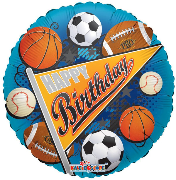 18" Birthday Sport Foil Balloon - Everything Party