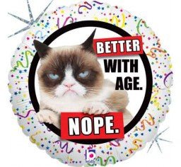 18" Grumpy Cat Foil Balloon - Everything Party
