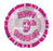 18" Happy 9th Birthday Foil Balloon - Pink - Everything Party