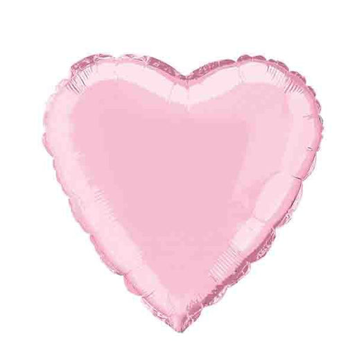 18" Heart Shape Foil Balloon - Pastel Pink - Everything Party