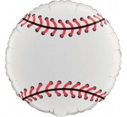 18" Qualatex BaseBall Foil Balloon - Everything Party