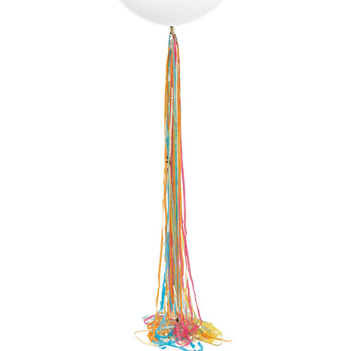 1.82m Foil Tassel Balloon Tail - Multi - Everything Party