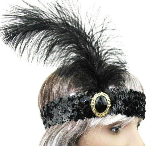 1920 Style Sequin Flapper Headband - Everything Party