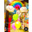 1st Birthday Girl Rainbow Cloud Helium Balloon Bouquet - Everything Party