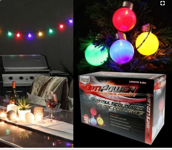20 Super Bright Globe LED Lights - Everything Party