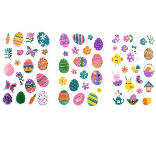 20pcs Embossed Foil Easter Stickers - Everything Party