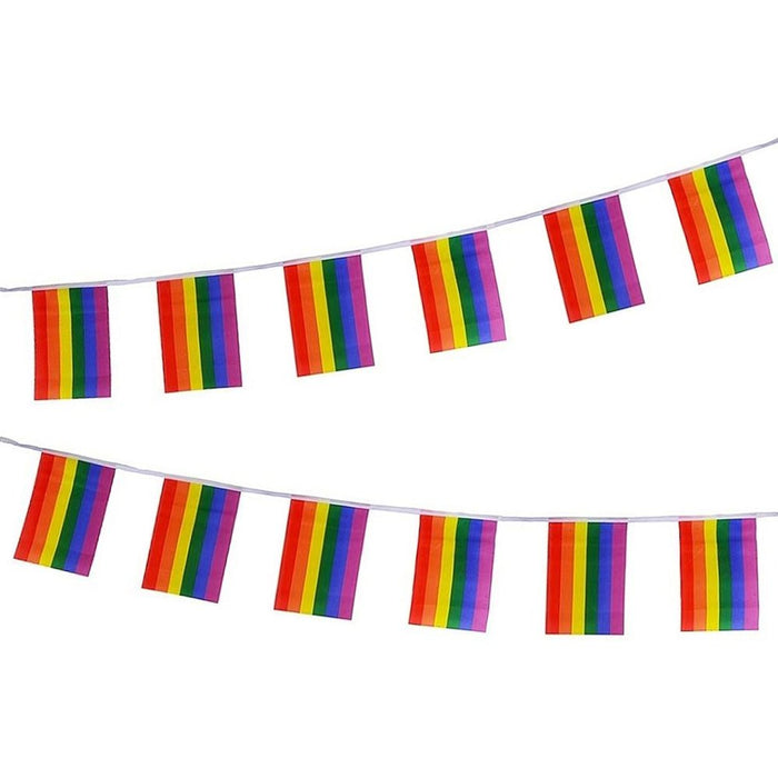 20pcs Rainbow Bunting Flag - Everything Party