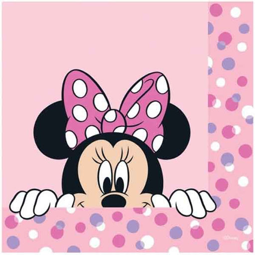 20pk Disney Minnie Mouse Lunch Napkins - Everything Party