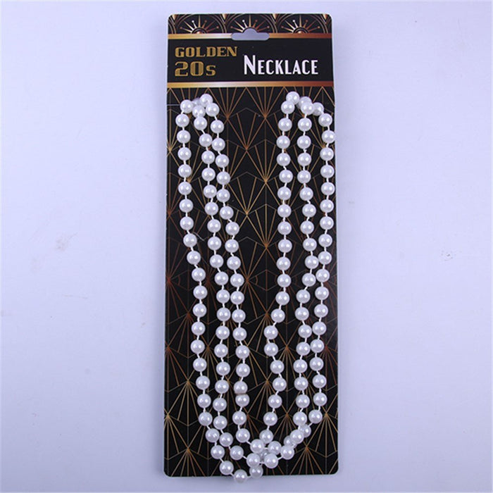 20's Flapper Pearl Necklace - Everything Party