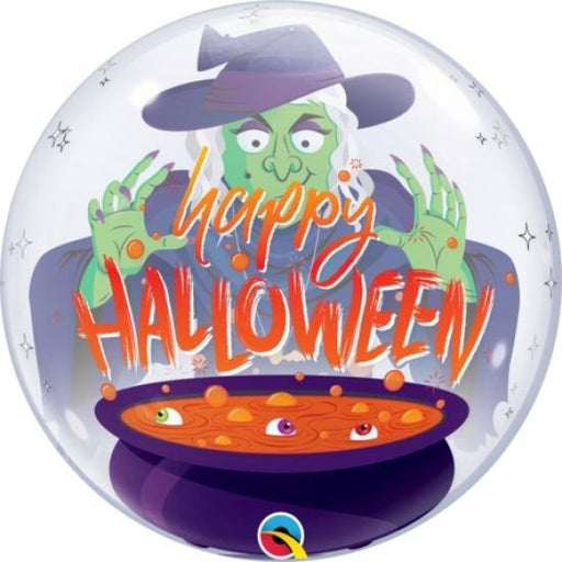 22" Qualatex Bubbles Halloween Witch's Brew Balloon - Everything Party