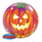 22" Qualatex Jack O'lantern Pumpkin Bubbles Balloon - Everything Party