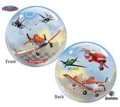 22" Qualatex Licensed Disney Planes Bubbles Balloon - Everything Party