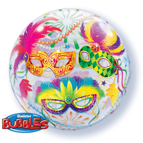 22" Qualatex Masquerade Bubbles Balloon - Everything Party