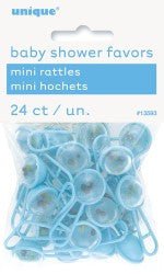 24pc Baby Blue Shower Favours - Everything Party