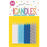 24pk Assorted Blue Spiral Birthday Candles - Everything Party