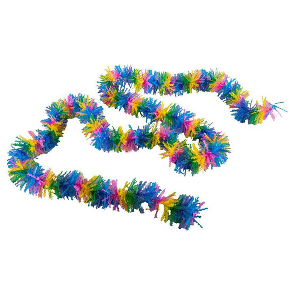 2.74m Multi Colour Easter Tinsel Garland - Everything Party