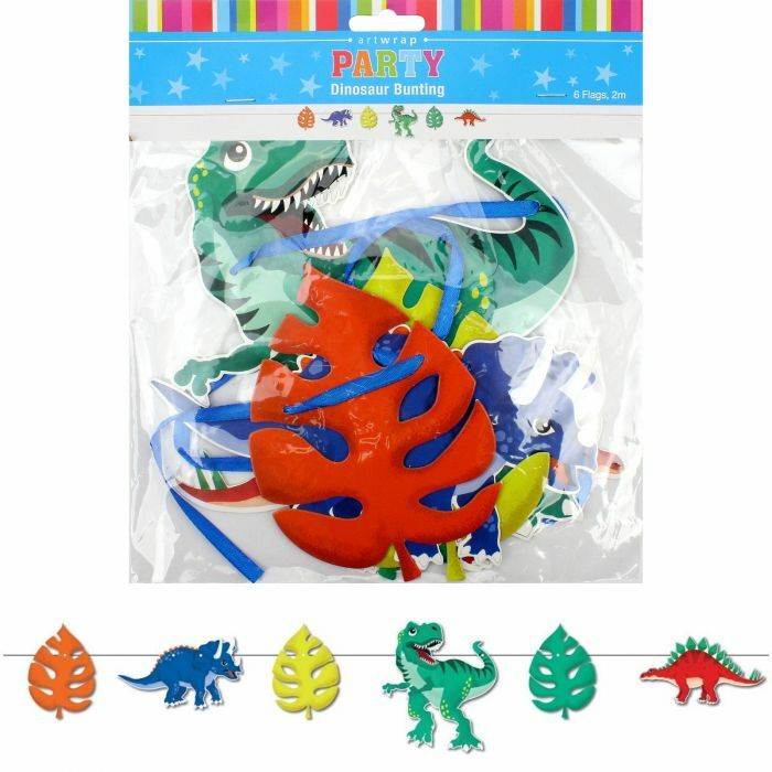 2m Dinosaur Roar Garland Banner - Everything Party