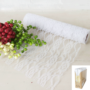 2m Vintage Lace Table Runner - Everything Party