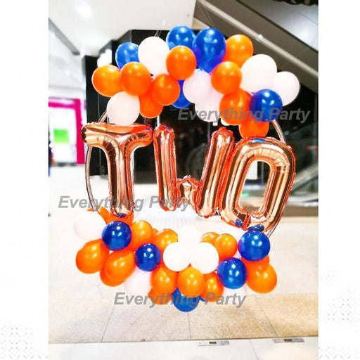 2nd Birthday Balloon Wreath - Everything Party