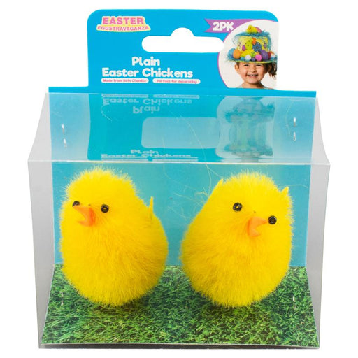 2pk Easter Plush Chicks Extra Large 5cm - Everything Party