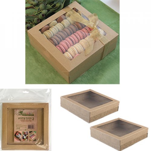 2pk Grazing Box - Kraft - Everything Party