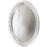 2pk Metallic Silver Oval Platters - Everything Party