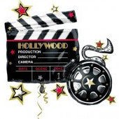 30" Hollywood Clapboard Foil Shape - Everything Party