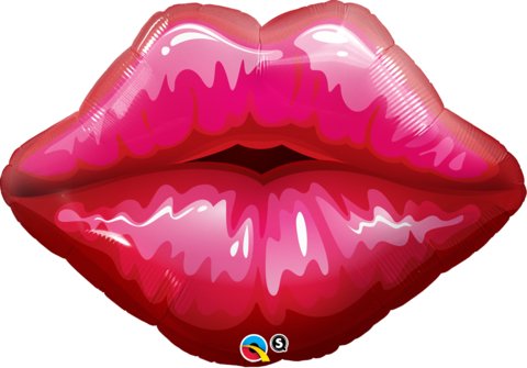 30" Lips SuperShape Foil Balloon - Everything Party
